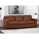 Langston Nutmeg Leather 96" Sofa