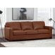 Langston Nutmeg Leather 96" Sofa