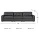 Brindley Pier Fog Modular Sofa