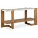 Goldmere Honey Wheat Rectangular Granite Top Sofa Table