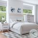Rowan Ash Linen Full Bed with Storage