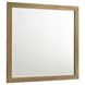 Vega Natural Oak Melamine Rectangular Dresser Mirror