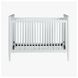 Modern Nursery White Convertible Crib
