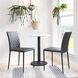 Alto White And Black Bistro Table