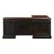 Roanoke Distressed Black L-Shaped Desk