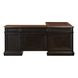 Roanoke Distressed Black L-Shaped Desk