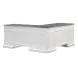Roanoke White L-Shaped Desk