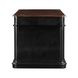 Roanoke Black 66" Executive Desk