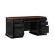Roanoke Black 66" Executive Desk
