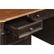 Roanoke Distressed Black 66" Executive Desk