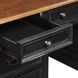 Roanoke Black 66" Executive Desk
