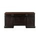 Roanoke Distressed Black 66" Executive Desk