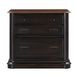 Roanoke Distressed Black File Cabinet
