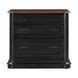 Roanoke Black Credenza Home Office Set