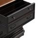 Roanoke Distressed Black File Cabinet