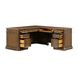 Roanoke Cherry L-Shaped Home Office Set