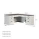 Roanoke White L-Shaped Desk