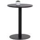 Macello Black Round Outdoor Bistro Dining Room Set