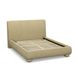 Rayne Honey Queen Upholstered Panel Bed