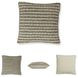 Nealington Brown Black and White Pillow Set of 4