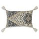 Winbury Beige and Blue Accent Pillow