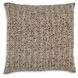 Vorlane Brown and White Accent Pillow
