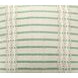 Rowton White and Green Accent Pillow
