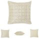 Kydner Beige And Brown Pillow Set Of 4