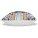 Kennick Blue and White Accent Pillow