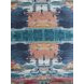 Kennick Blue and White Accent Pillow