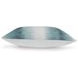 Elonwich Teal and White Accent Pillow