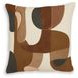 Hallam Sienna and Charcoal Accent Pillow Set of 4