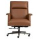 Skylar Ardent Chestnut Leather Upholstered Executive Chair