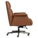 Skylar Ardent Chestnut Leather Upholstered Executive Chair