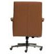 Skylar Ardent Chestnut Leather Upholstered Executive Chair