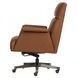 Skylar Ardent Chestnut Leather Upholstered Executive Chair