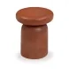 Lydia Red Outdoor Round Side Table