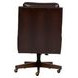Admiral Mystic Bourbon Leather Upholstered Executive Chair