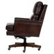 Admiral Mystic Bourbon Leather Upholstered Executive Chair