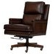 Admiral Mystic Bourbon Leather Upholstered Executive Chair