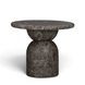 Cynthia Dark Emperador Outdoor Round Side Table