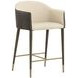 Rowan Dillon Cream Upholstered Counter Height Stool