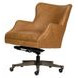 Blake Venetian Caramel Leather Upholstered Executive Chair