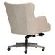 Blake Venetian Silver Leather Upholstered Executive Chair
