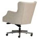 Blake Venetian Silver Leather Upholstered Executive Chair