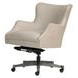 Blake Venetian Silver Leather Upholstered Executive Chair