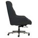 Cameron Ardent Onyx Leather Upholstered Executive Chair