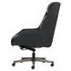 Cameron Ardent Onyx Leather Upholstered Executive Chair