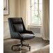 Cameron Ardent Onyx Leather Upholstered Executive Chair