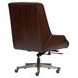 Cameron Burnished Umber Leather Upholstered Executive Chair